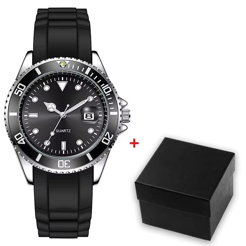 High Quality Stainless Steel Luxury Man Style Wrist Watch Relojes Waterproof Quartz Watches for Men