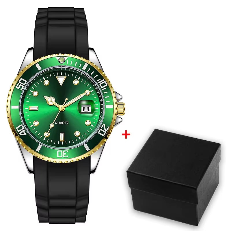 High Quality Stainless Steel Luxury Man Style Wrist Watch Relojes Waterproof Quartz Watches for Men