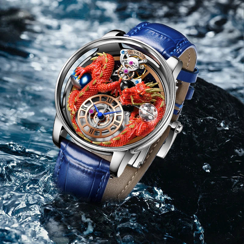 Design 2025 NEW Men Watch Diamond Tourbilliontop Brand Luxury Astronomia Quartz Watch Men Sapphire Glass Waterproof Watch