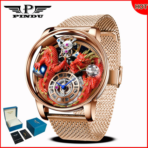 Design 2025 NEW Men Watch Diamond Tourbilliontop Brand Luxury Astronomia Quartz Watch Men Sapphire Glass Waterproof Watch
