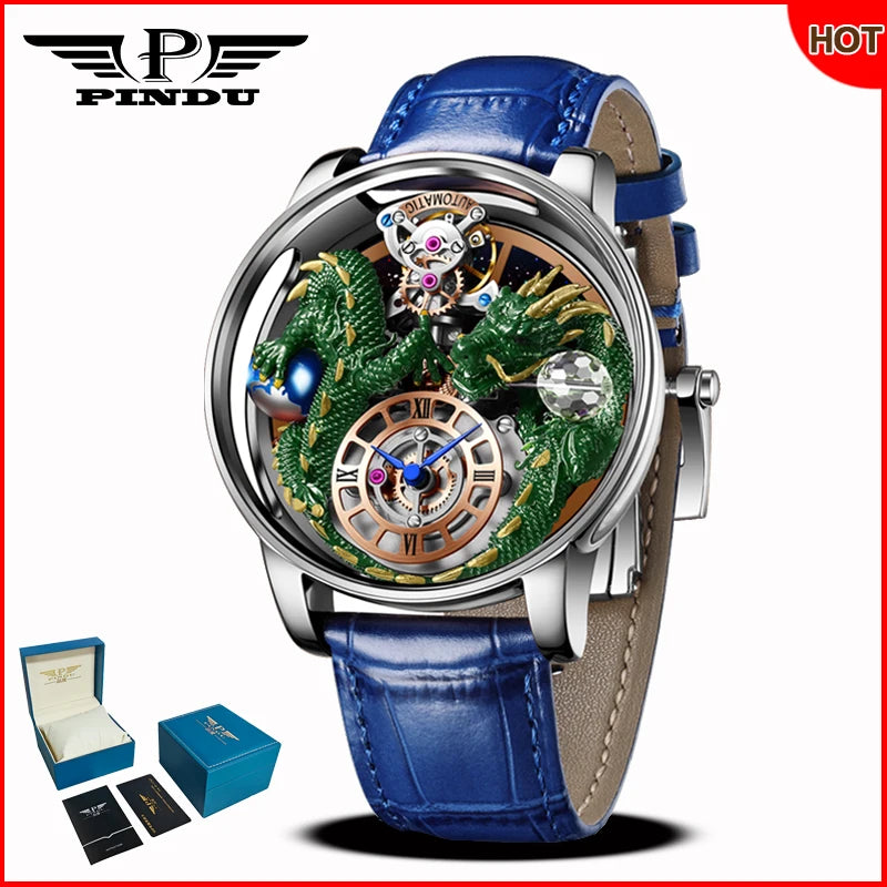 Design 2025 NEW Men Watch Diamond Tourbilliontop Brand Luxury Astronomia Quartz Watch Men Sapphire Glass Waterproof Watch