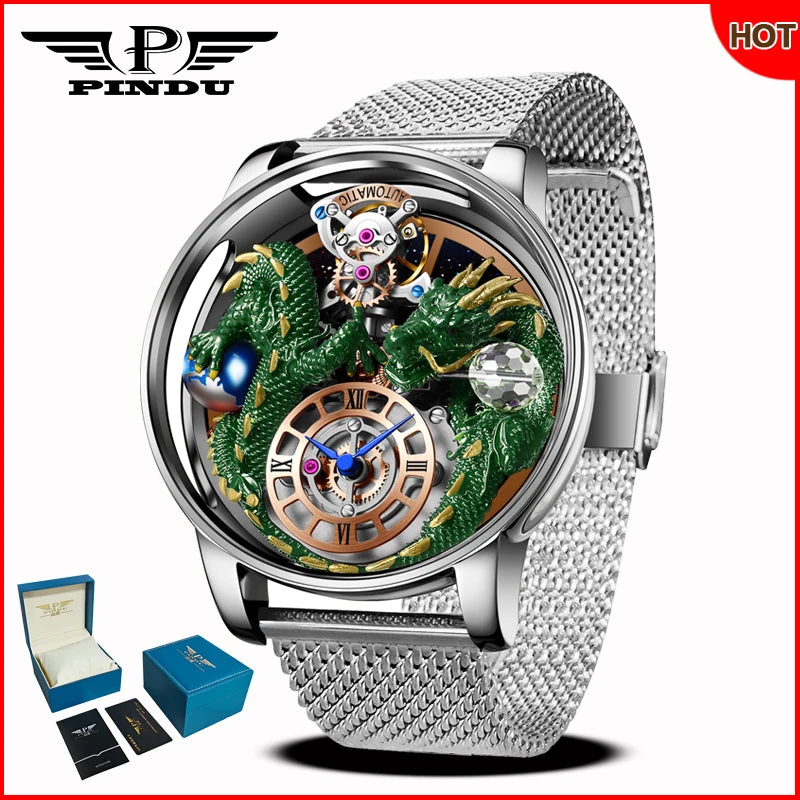 Design 2025 NEW Men Watch Diamond Tourbilliontop Brand Luxury Astronomia Quartz Watch Men Sapphire Glass Waterproof Watch
