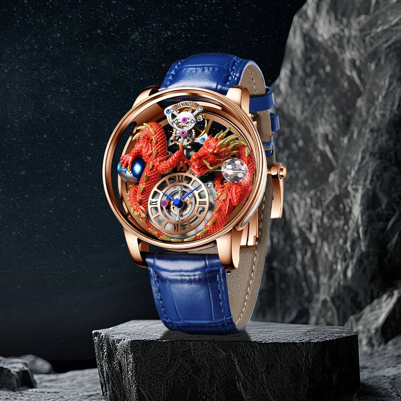Design 2025 NEW Men Watch Diamond Tourbilliontop Brand Luxury Astronomia Quartz Watch Men Sapphire Glass Waterproof Watch
