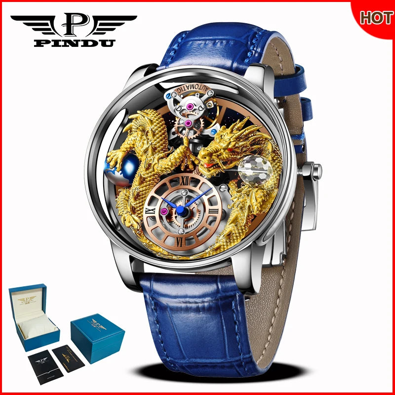 Design 2025 NEW Men Watch Diamond Tourbilliontop Brand Luxury Astronomia Quartz Watch Men Sapphire Glass Waterproof Watch
