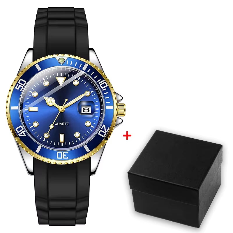 High Quality Stainless Steel Luxury Man Style Wrist Watch Relojes Waterproof Quartz Watches for Men